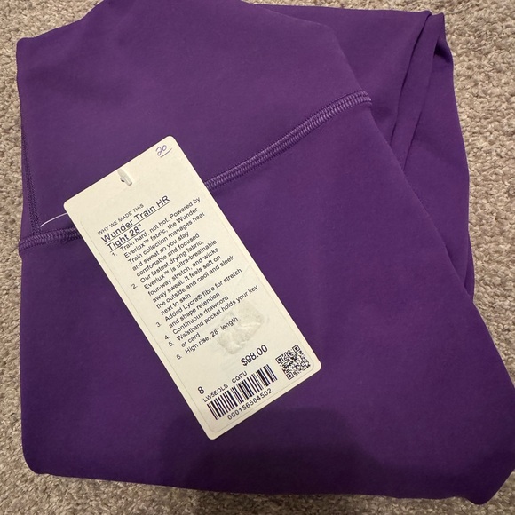 lululemon athletica Purple Leggings - Picture 1 of 1
